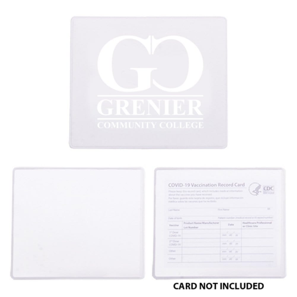 Add Your Logo:  Vaccination Card Holder
