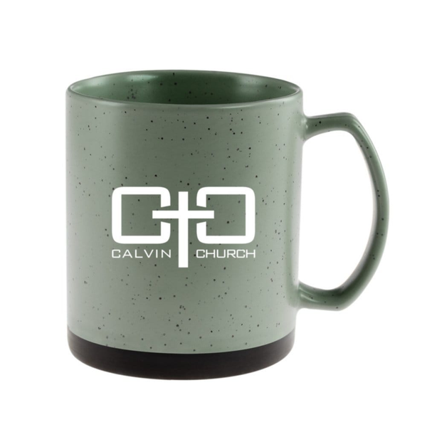 Add Your Logo: Retro Speckled Mug