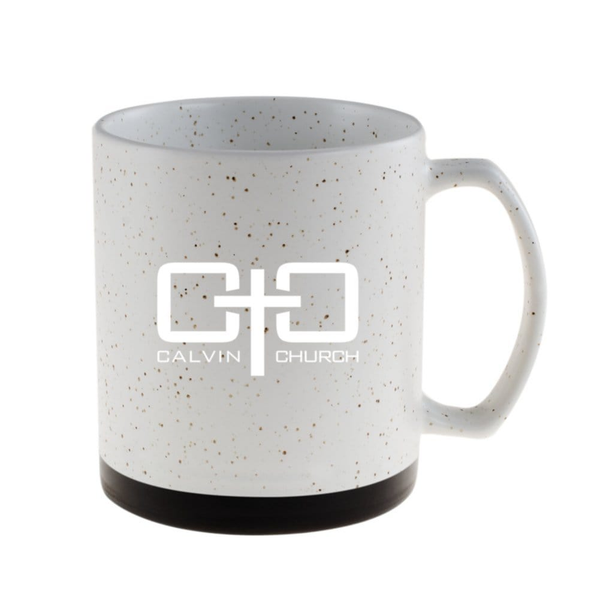 Add Your Logo: Retro Speckled Mug