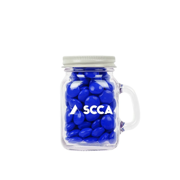 Add Your Logo: Mini Mason Chocolate Jars