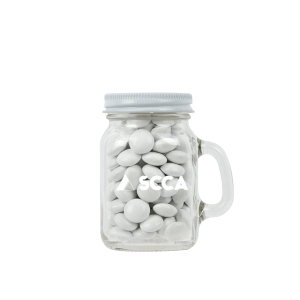 Add Your Logo: Mini Mason Chocolate Jars