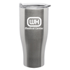 Add Your Logo: 27oz Polished Stainless Steel Travel Tumbler