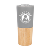 Add Your Logo Bamboo Two-Tone 16oz Tumbler