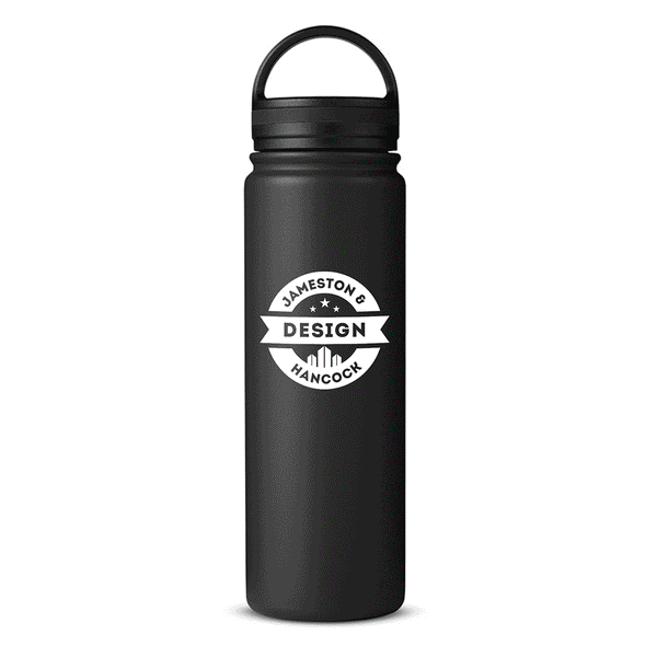 Add Your Logo: 24oz Twist Vacuum Water Bottle