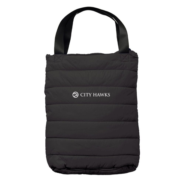 Add Your Logo: Fold-Away Travel Tote