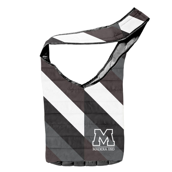 Add Your Logo: Quilted Puff Pattern Tote