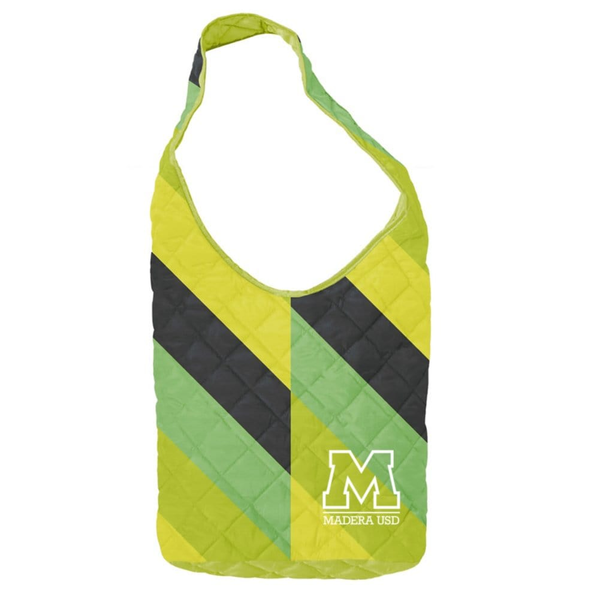 Add Your Logo: Quilted Puff Pattern Tote