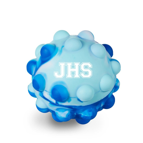 Add Your Logo: Tie Dye Stress Relief Bubble Ball
