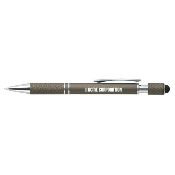 Add Your Logo: Siena Executive Spin Top Stylus Pen