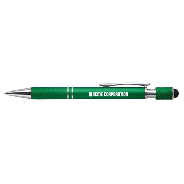 Add Your Logo: Siena Executive Spin Top Stylus Pen