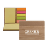 Add Your Logo: Sustainable Bamboo Sticky Notepad
