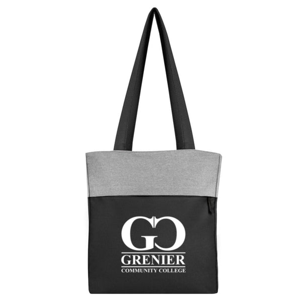 Add Your Logo: Heathered Hue Tote Bag
