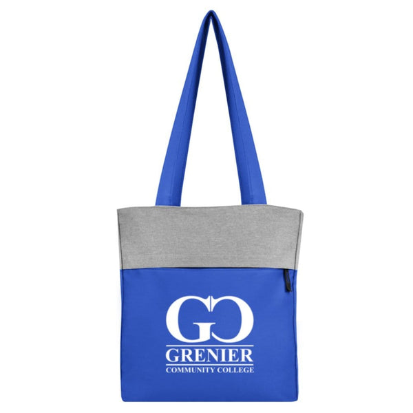 Add Your Logo: Heathered Hue Tote Bag