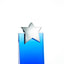 Trophy - Blue Crystalline Tower - Star
