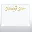 Foil Certificate Paper - Shining Star - 50pk
