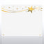 Foil Certificate Paper - Milky Way Stars - 50pk