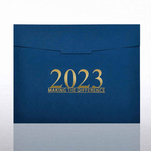 Foil-Stamped Certificate Folder - MAD - 2023
