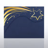 Foil Stamped Embossed Folder - Radiant Stars