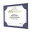 25pk Praise Displays - Blue - Gold Foil Swirl Stars