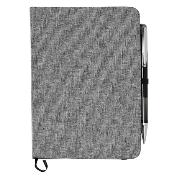 Add Your Logo:  Naturally Heathered Journal