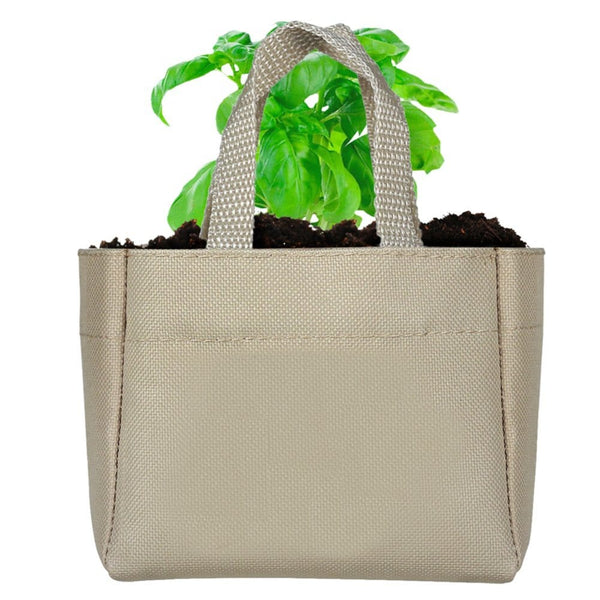 Add Your Logo:  Sprout It Out Tote Plant Set