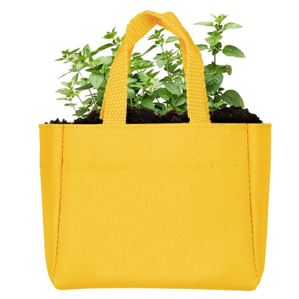 Add Your Logo:  Sprout It Out Tote Plant Set