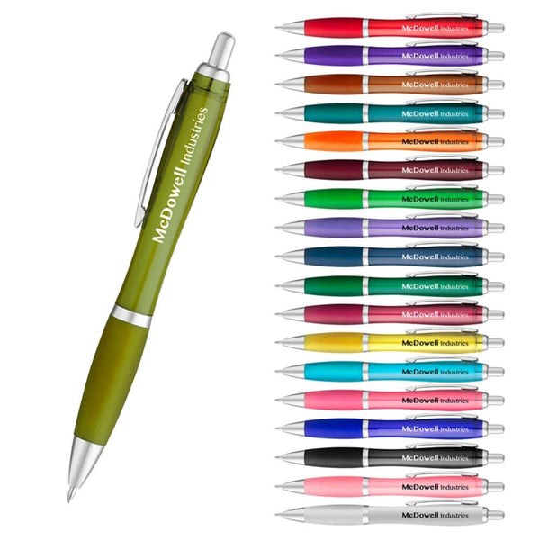 Add Your Logo:  Classic Curve Ballpoint Pen