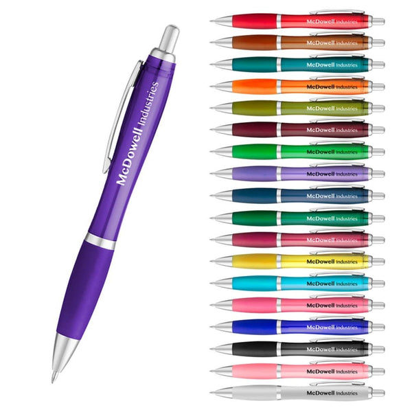 Add Your Logo:  Classic Curve Ballpoint Pen