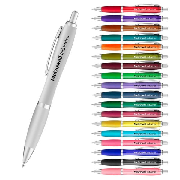 Add Your Logo:  Classic Curve Ballpoint Pen