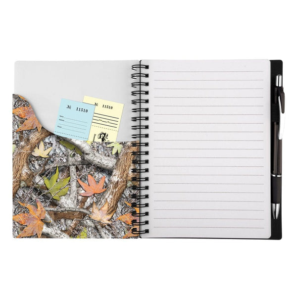 Add Your Logo: Color Wave Notebook