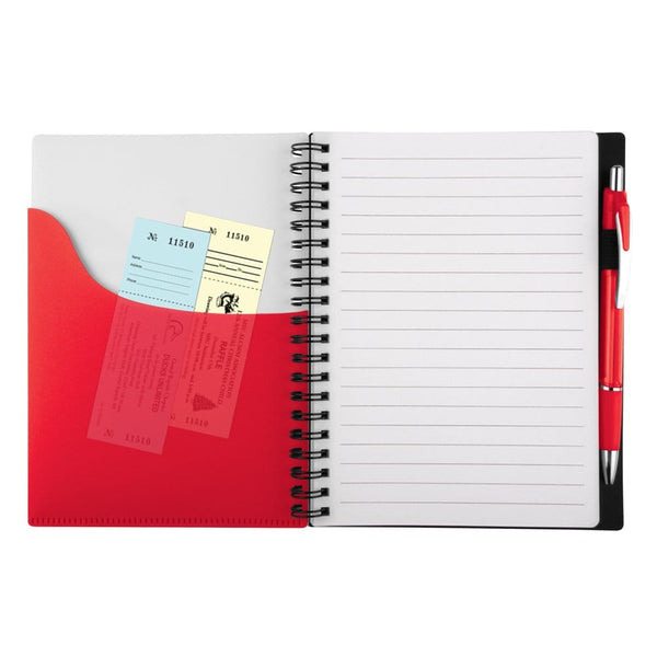 Add Your Logo: Color Wave Notebook