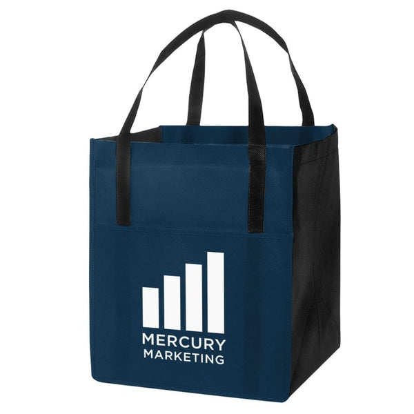 Add Your Logo: Recyclable Grocery Bag