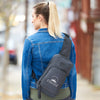 Add Your Logo: Sling Pack with USB Port