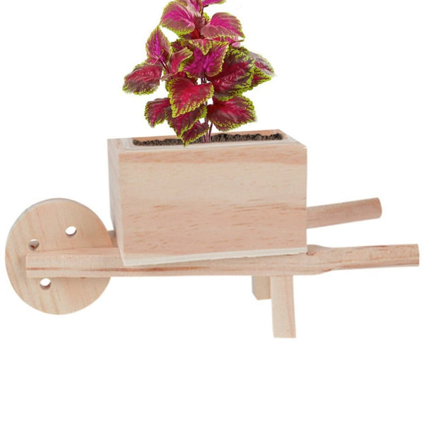 Add Your Logo: Wooden Wheel Barrow Blossom Kit