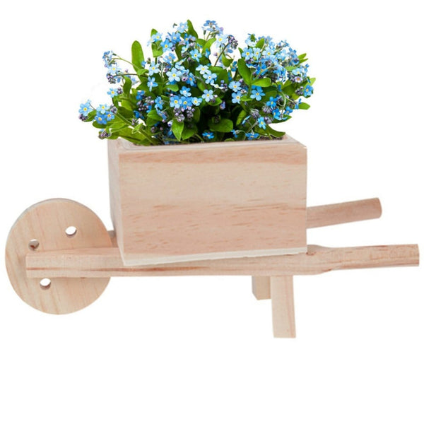 Add Your Logo: Wooden Wheel Barrow Blossom Kit