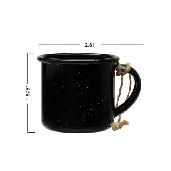 Add Your Logo: Mini Campfire Mug Ornament
