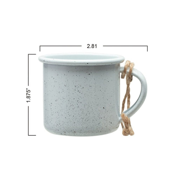 Add Your Logo: Mini Campfire Mug Ornament