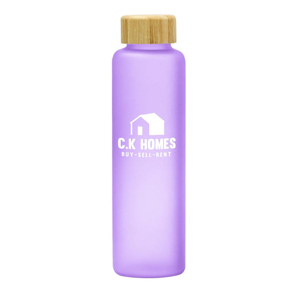 Add Your Logo: 20oz Bamboozle Glass Bottle