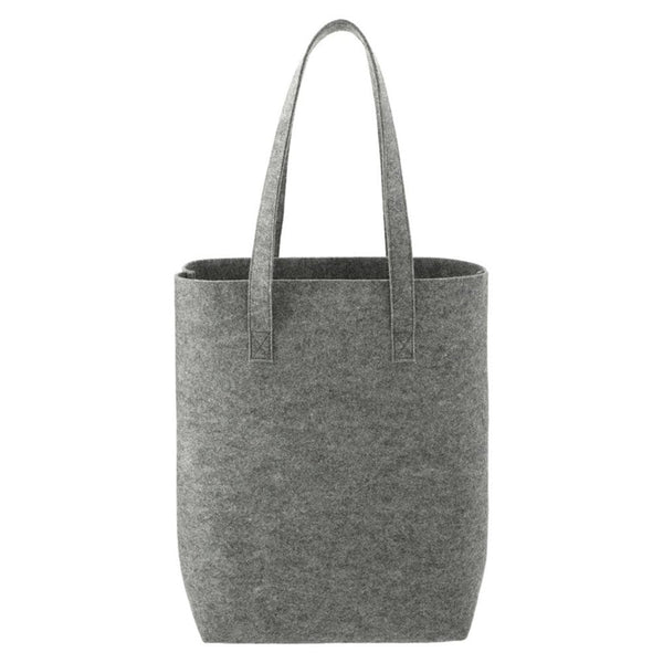 Add Your Logo: Felt Shopper Tote