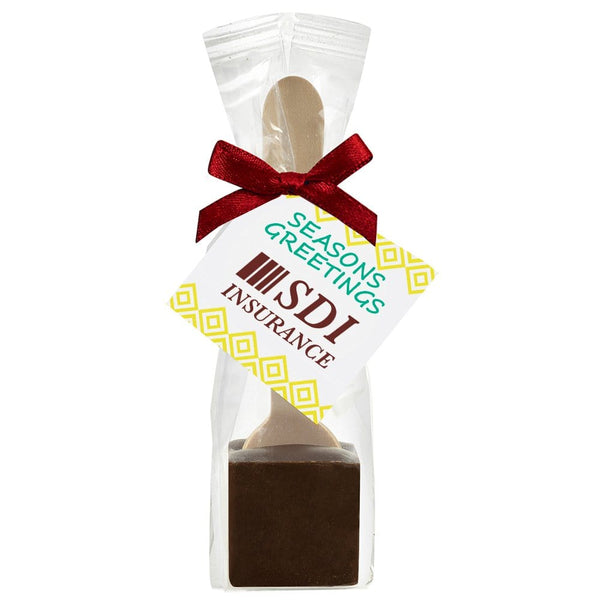 Add Your Logo: Hot Chocolate on a Spoon