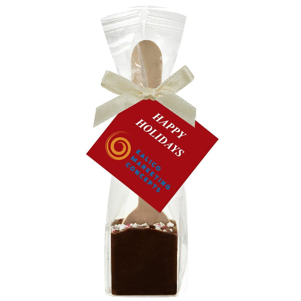 Add Your Logo: Hot Chocolate on a Spoon