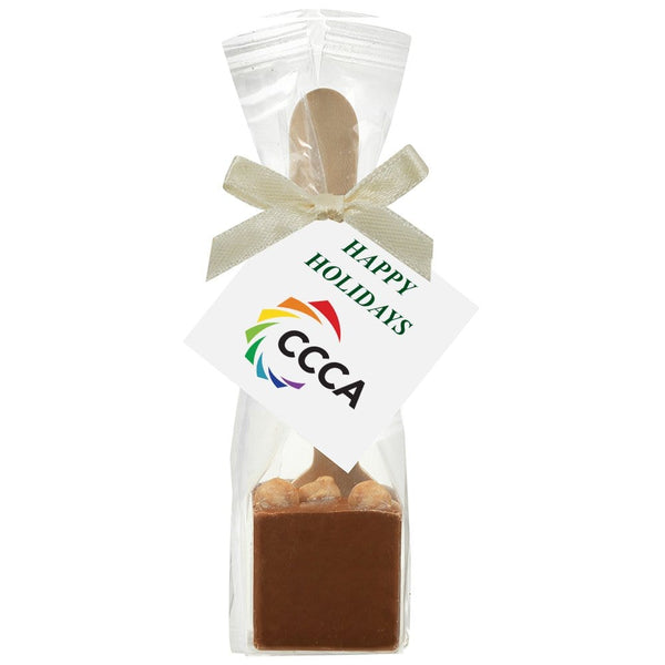Add Your Logo: Hot Chocolate on a Spoon