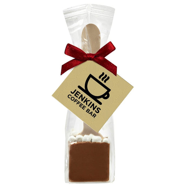 Add Your Logo: Hot Chocolate on a Spoon