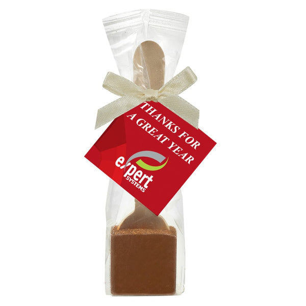 Add Your Logo: Hot Chocolate on a Spoon
