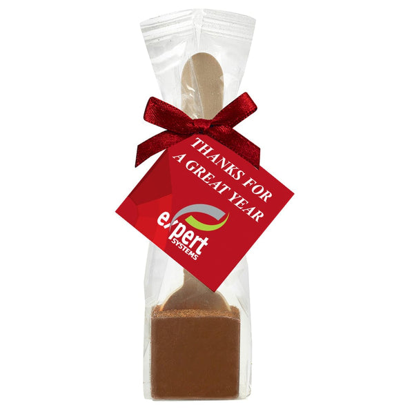 Add Your Logo: Hot Chocolate on a Spoon