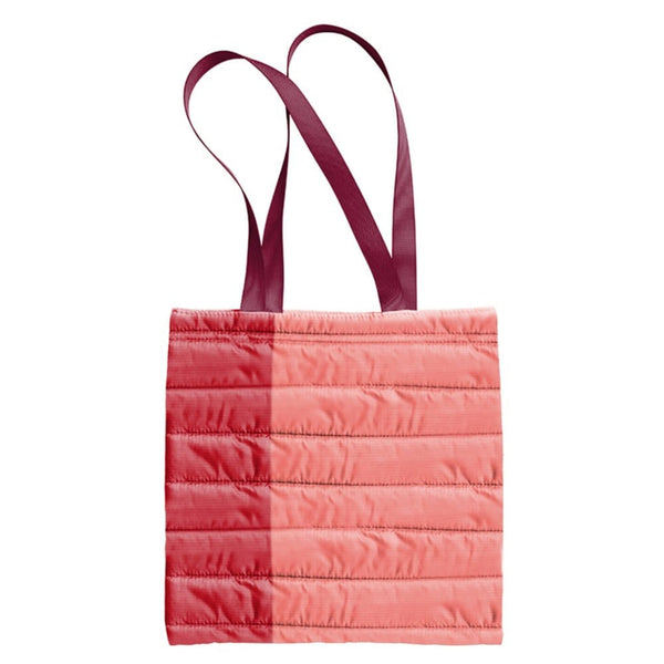 Add Your Logo: Reuse & Recycle Puffy Tote Bag