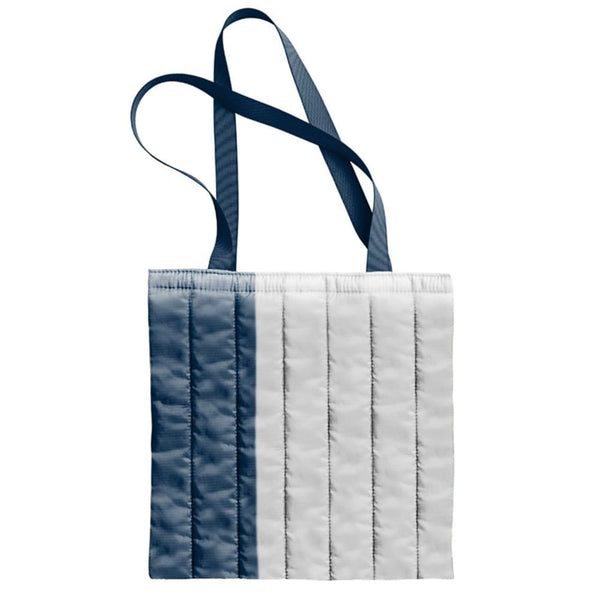 Add Your Logo: Reuse & Recycle Puffy Tote Bag