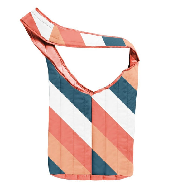 Add Your Logo: Quilted Puff Pattern Tote