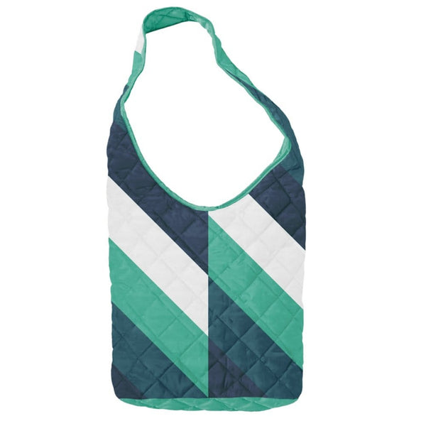 Add Your Logo: Quilted Puff Pattern Tote