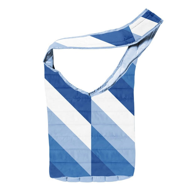 Add Your Logo: Quilted Puff Pattern Tote